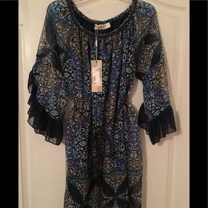 NWT Blue Urban Mango Dress.